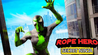 Secret Ninja Rope Hero Game
