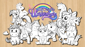 My Unicorn Pony Coloring book