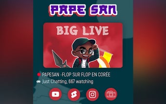 Pape San Live