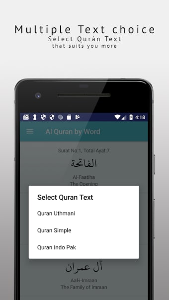 Al Quran by Word Translation English - Indonesia