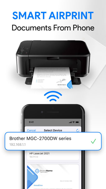 Smart Air Printer - HPrint App