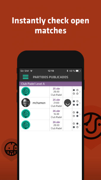Padeltrack - Organize your padel matches
