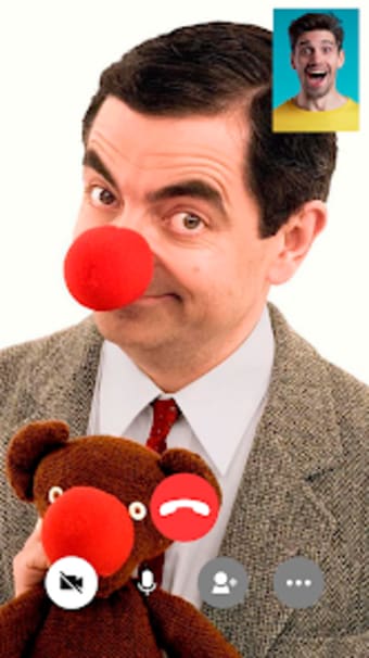 Mr Bean video call prank