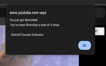 Rickroll Counter