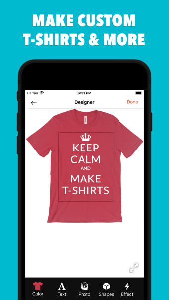 T-shirt designer - oShirt