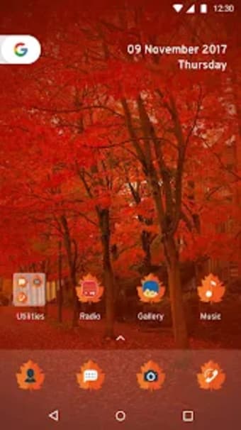 Autumn Theme by Micromax
