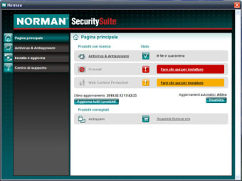 Norman Antivirus and Antispyware
