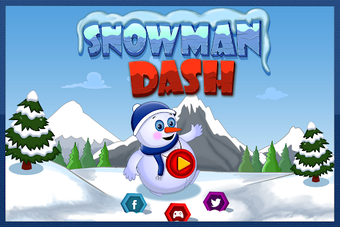 Snowman Dash: Jump or Die