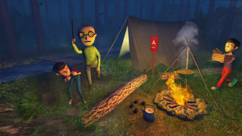Camping with Scary Teacher