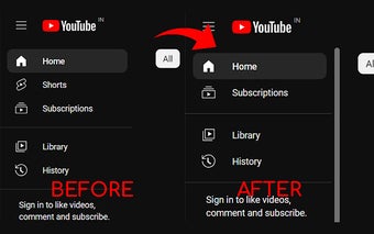 Remove Youtube Shorts