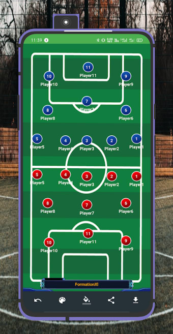 Lineup11: Football Tactics Board