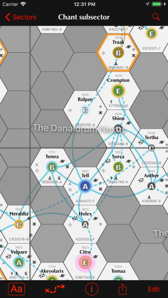 Sector - SciFi RPG map tool
