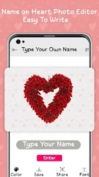 Love Name Art Letter DP Maker