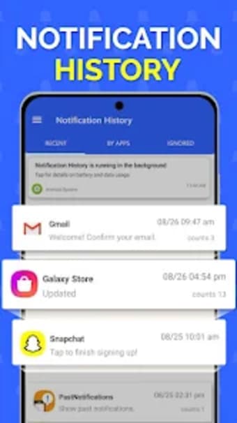 Notification History Manager