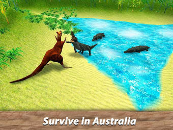 Kangaroo Family Simulator - hop to Australia!