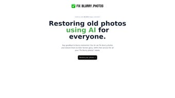 Fix Blurry Photos