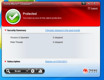 Trend Micro Titanium Security for Netbooks