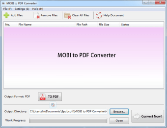 mobi to pdf converter portable