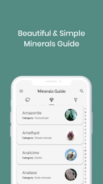 Minerals Guide  Identifier