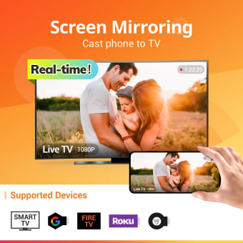 Screen Mirroring - Cast Phone to TV
