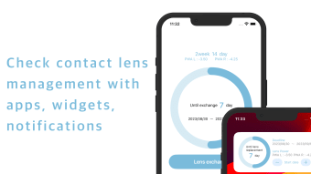 Contact Lens Reminder - Widget