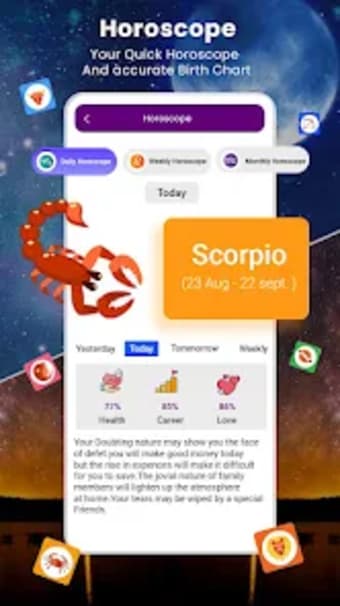 Palm reader - astro horoscope