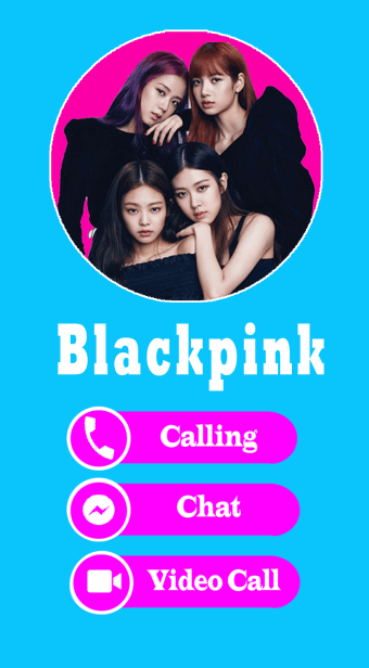 Blackpink Kpop Video Call  chat Simulator
