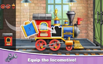 Train Games for Boys: station