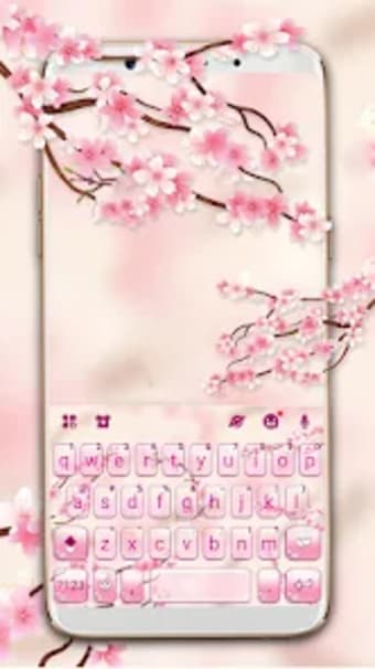 Sakura Blossom 2 Keyboard Them