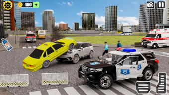 US Police Cop Car Driving Game