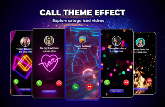 Phone Call Screen Color Theme