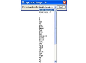Caps Lock Changer