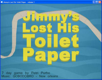 Jimmy's lost his toilet paper
