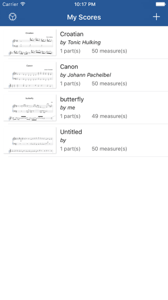 Notation Pad - Sheet Music Score Composer