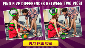 5 Differences  Spot the Hidden Objects