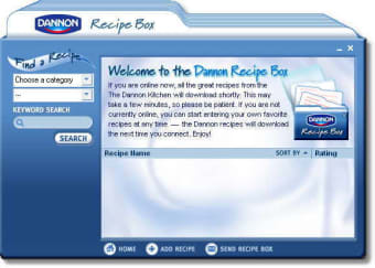 Dannon Recipe Box