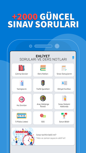 Ehliyet Sınavı Çıkmış Soruları