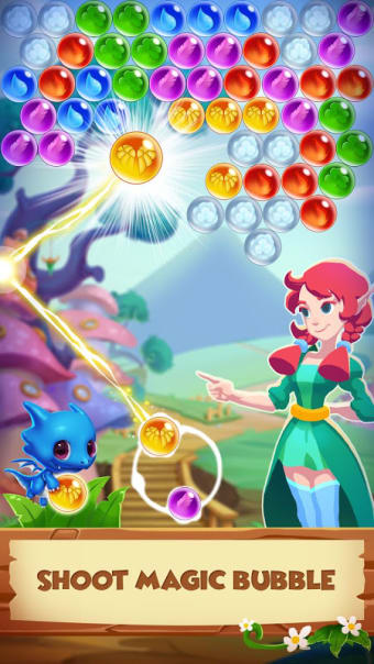 Monster Pet Games: bubble shooter blast pop, shoot