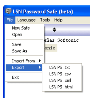LSN Password Safe