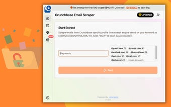 Crunchbase Email Scraper