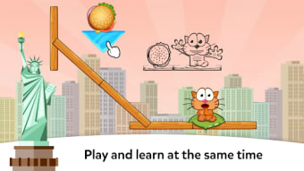 Hungry Cat  : Addition Subtraction Math Games