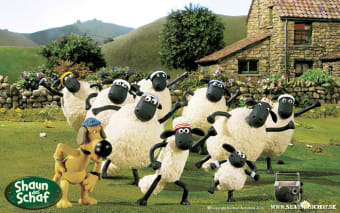 Shaun das Schaf - Die Herde Wallpaper