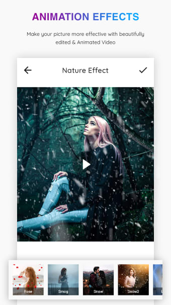 Nature Effect Video Maker