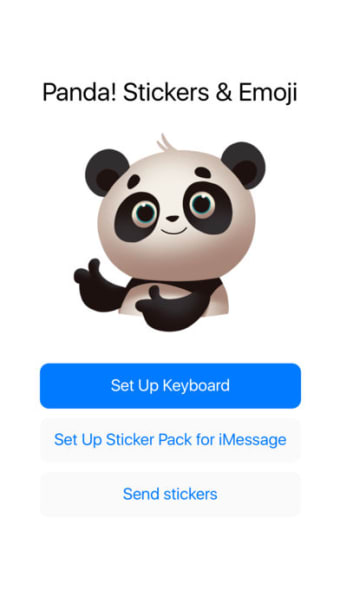 Panda! Stickers & Emoji