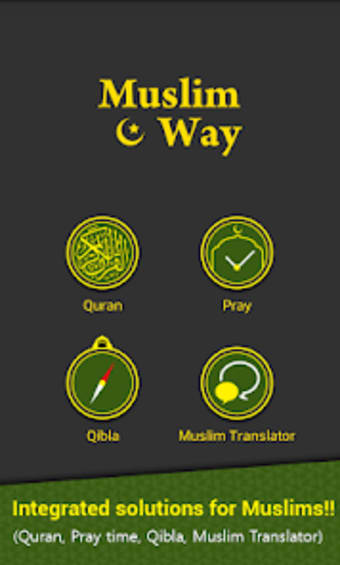 Muslim Way- Quran Azan Qibla