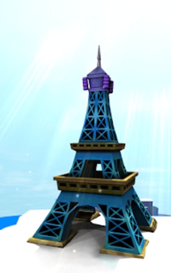Paris Eiffel Tower 3D