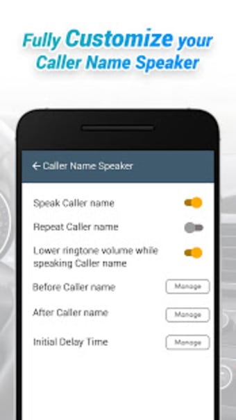 Caller Name Speaker :Announcer
