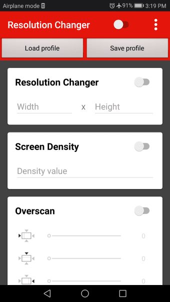 Screen Resolution Changer: Display Size  Density