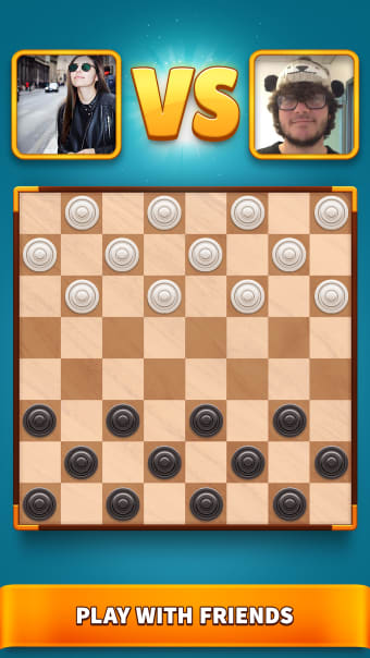 Checkers Clash - Draughts Game