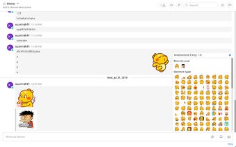 Mattermost Emoji Extension